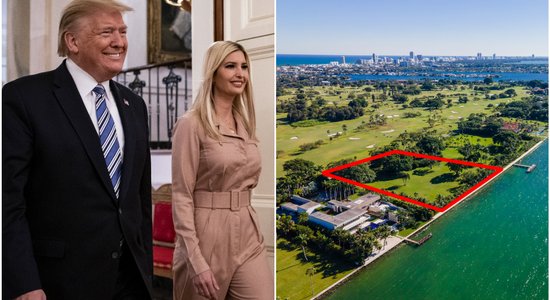 Ivanka Trampa nopērk iespaidīgu īpašumu Maiami 'miljardieru bunkurā'