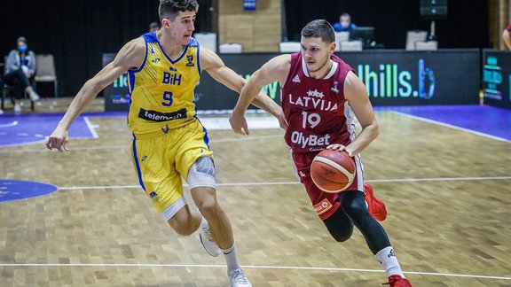 Basketbols, Eiropas čempionāta kvalifikācija: Latvija - Bosnija un Hercegovina - 18