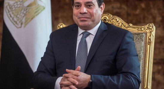 Ēģiptes prezidenta vēlēšanās uzvarējis līdzšinējais valsts galva