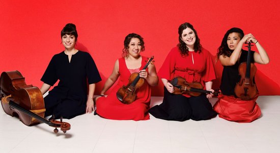 Ventspilī koncertēs 'Grammy' nominētais 'Aizuri Quartet' no ASV