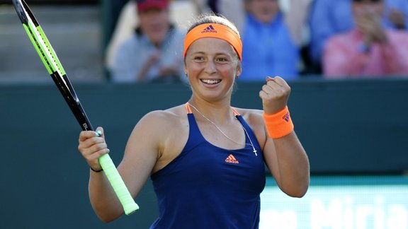 Teniss, Čārlstonas WTA "Premier" turnīrs: Jeļena Ostapenko pret  Mirjanu Lučiču-Baroni - 2