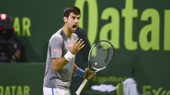 Novak Djokovic Serbia Qatar Open 2017 