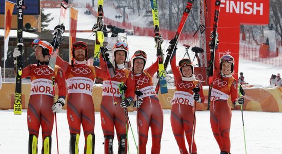 Все призеры 15-го дня Олимпиады и медальный зачет: национальный рекорд Норвегии