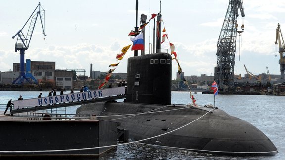 Russian submarine Novorossiysk B-261