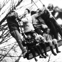 Архивное ФОТО: Как раньше в Латвии праздновали Пасху