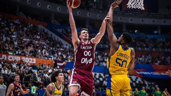 Basketbols, Pasaules kauss: Latvija - Brazīlija - 27