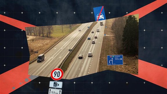 Četras joslas, bet sitas nost tāpat – kā viltīgais "Jelgavas autobānis" māna steidzīgos