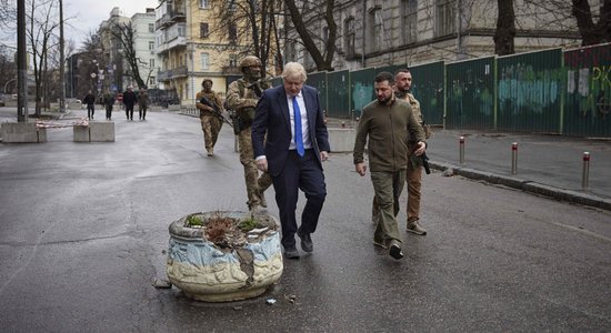 Джонсон снова приехал в Украину и встретился с Зеленским