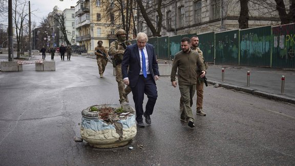 Boriss Džonsons Kijivā 