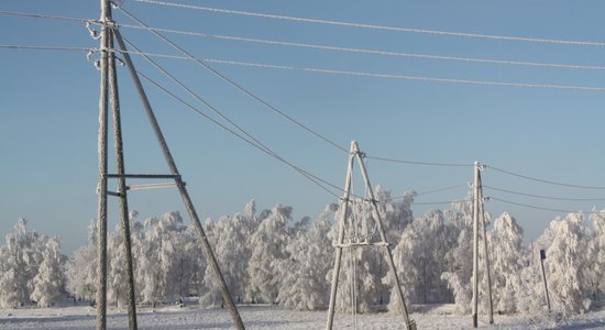 В среду утром без электричества остались около 6000 клиентов Sadales tīkls