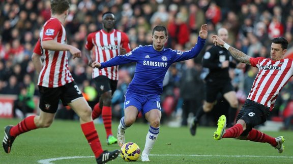 Eden Hazard (Chelsea - Southampton)