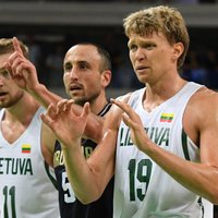Lietuvas basketbolisti ar svarīgu panākumu pār Argentīnu turpina uzvaru sēriju Rio