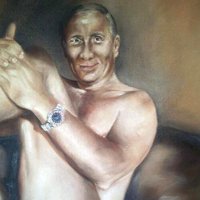 Ukraiņu māksliniece radījusi provokatīvu Putina kailportretu