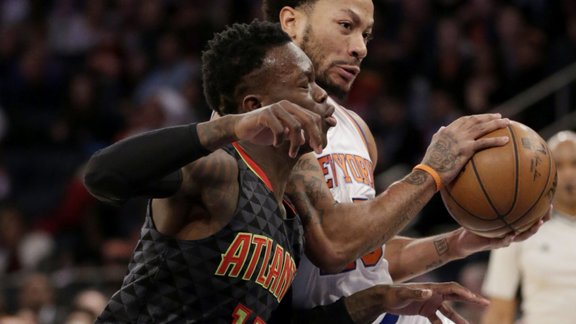 Basketbols, NBA:  "Knicks" pret  "Atlantas "Hawks"  - 1