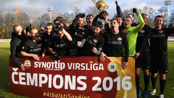 Futbols, Latvijas SynotTip virslīga: Jūrmalas Spartaks triumfē 