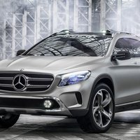 Концепт Mercedes-Benz GLA получил уникальные фары головного света
