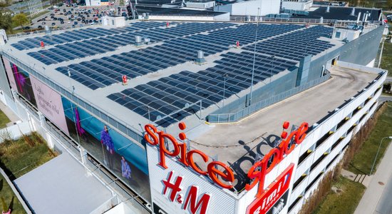 Торговый центр Spice инвестировал 450 000 евро в парк солнечных панелей