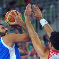 Horvātija otrajā pagarinājumā no 'Eurobasket 2013' izslēdz Grieķiju