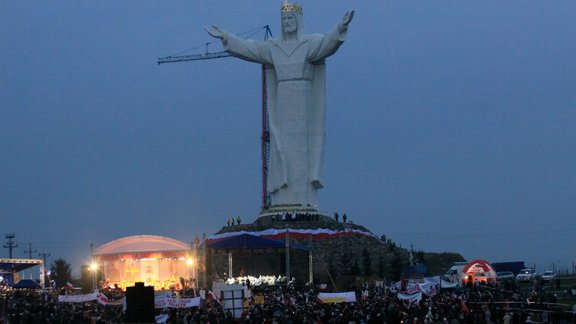 Christ statue Poland