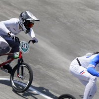 BMX riteņbraucēja Pētersone sasniedz pasaules čempionāta pusfinālu
