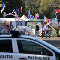 Moldovas galvaspilsētā demonstranti bloķē galveno ielu