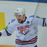 Mozjakins kļuvis par pirmo KHL hokejistu ar 500 rezultativitātes punktiem