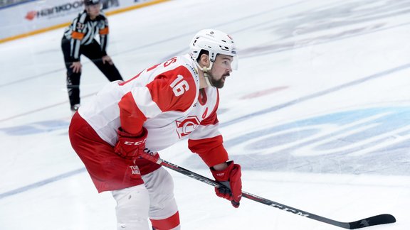 Hokejs, KHL spēle: Rīgas Dinamo - Maskavas Spartak - 43