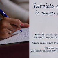 Nedēļas cepiens: latviešu valodas diktāts tīrasiņu cilvēkiem