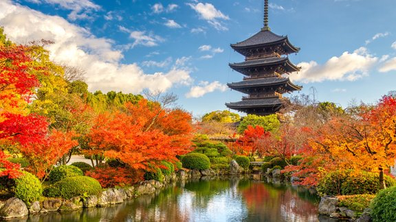 Kioto, Japāna, pagoda, Toji pagoda