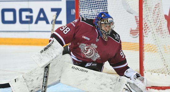 Kalniņš: šī noteikti bija mana grūtākā spēle KHL