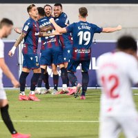 'Sevilla' trāpa savos vārtos un izlaiž uzvaru pār 'Levante'