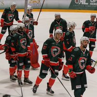 'Liepājas' un 'Olimp' komandas svin uzvaras OHL mačos