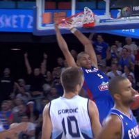 Video: Skaistas epizodes 'Eurobasket 2015' otrās dienas topā