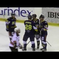 Video: Latvijas hokeja veterāns Macijevskis gūst 'hat trick'