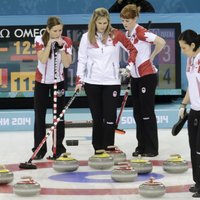 Kanādas kērlingistes Sočos uzvar visās spēlēs un kļūst par olimpiskajām čempionēm