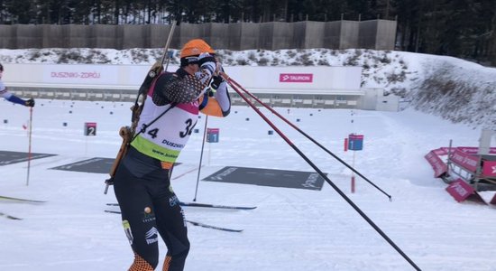 Латвийский биатлонист Расторгуев стал чемпионом Европы