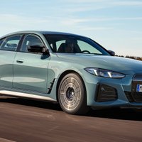 BMW modernizējis "i4" elektromobili un "Gran Coupe"