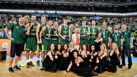 EČ basketbolā: Lietuva - Francija