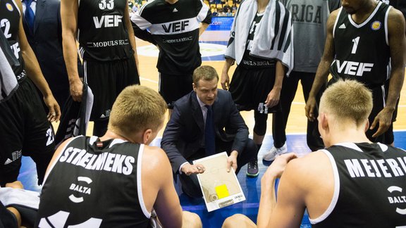 Basketbols, VTB līga: VEF Rīga - Unics - 68