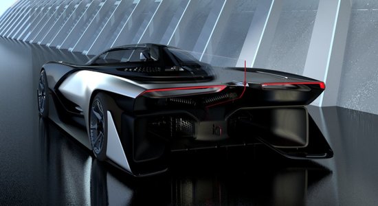 CES-2016: Faraday Future представила безумный электромобиль мощностью 1000 л/с