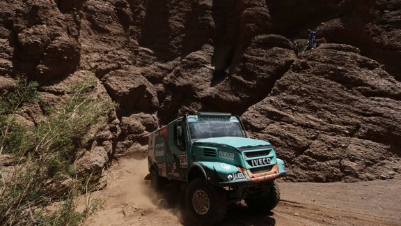 Iveco Truck drivers, Netherlands Gerard De Rooy, Dakar