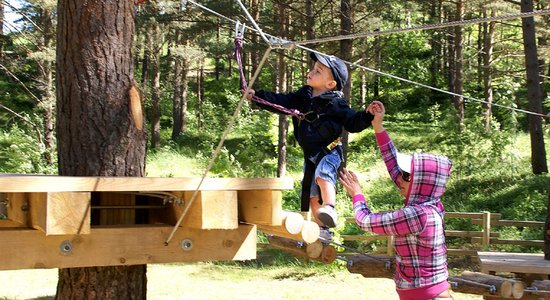 Labākie jaunie tūrisma produkti Latvijā: Ventspils piedzīvojumu parks