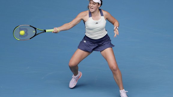 Teniss, Australian Open: Jeļena Ostapenko - Belinda Benčiča - 7