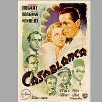 Par 478 000 dolāru pārdots vienīgais filmas 'Kasablanka' plakāts no Itālijas