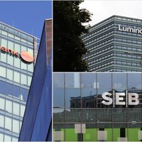 Baltijas lielāko banku peļņa tuvojas miljardam eiro; to kāpināt palīdz likmju pieaugums
