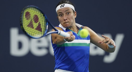 Sevastova: tik aukstā laikā vēl nebiju spēlējusi!