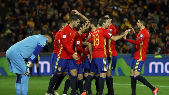 Spain vs Macedonia - 2018 World Cup 