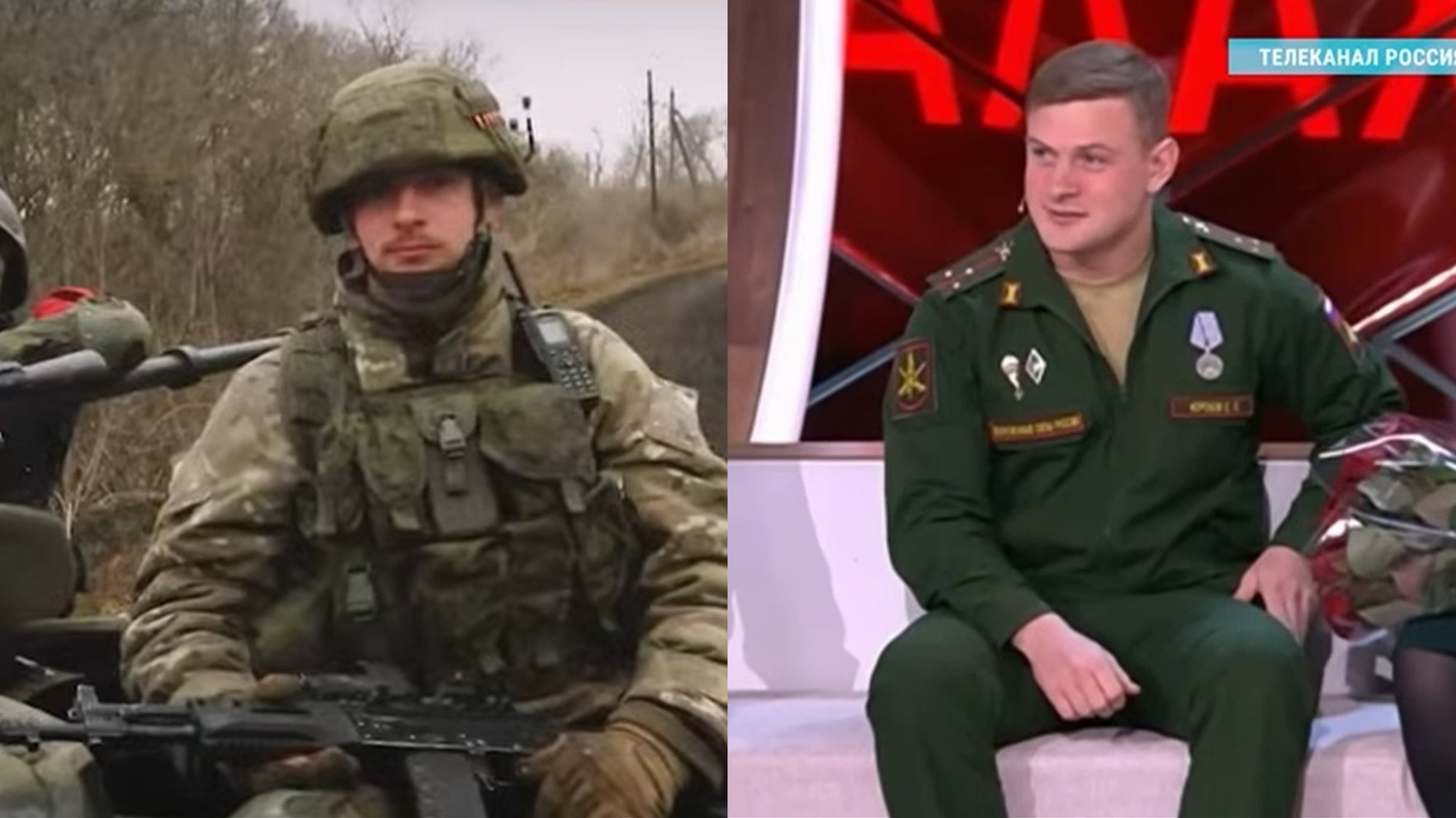 Krievijas TV viņu pasniedza kā varoni: krievu virsnieks pats sevi sašāvis un aicina nekarot arī citus