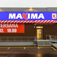 В Плявниеках открылся новый супермаркет Maxima X