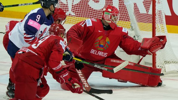 Hokejs, pasaules čempionāts 2021: Baltkrievija - Lielbritānija - 6